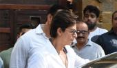 Shah Rukh, Sanjay Dutt condole with Ajay Devgn