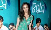 PIX: Shraddha, Sara, Janhvi watch Bala