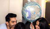 PIX: Neha Dhupia-Angad Bedi's baby turns one