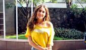 What is Sara Ali Khan shooting for?