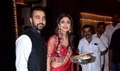 PIX: Shilpa-Raj celebrate Karva Chauth