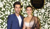 PIX: Rajkummar, Patralekhaa at a Diwali party