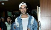 PIX: Mouni watches a film with Rajkummar