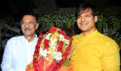 PIX: Vivek Oberoi, Allu Arjun's Ganpati visarjan