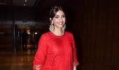 How did Sonam spend her weekend?