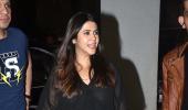 Who is Ekta Kapoor partying with?