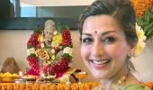 PIX: Bollywood welcomes Ganpati home