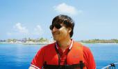 PIX: Vivek Oberoi's Maldives vacation