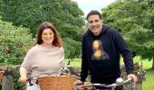 Akshay has a birthday wish for Twinkle!