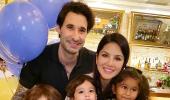 Sunny Leone's twins turn 2!