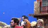 PIX: Ranbir-Amitabh shoot Brahmastra