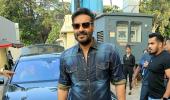 PIX: Ajay Devgn-Kajol's kids watch Tanhaji