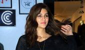 PIX: Kriti Sanon heads out with Vicky Kaushal, Mouni