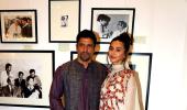 PIX: Farhan, Shibani celebrate Javed Akhtar