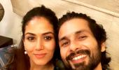 What are Shahid and Mira celebrating?