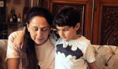 Hema Malini turns grandmother once again