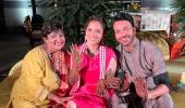 At Ankita Lokhande's mehendi ceremony