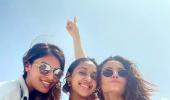 PIX: Alia's fun holiday in the Maldives