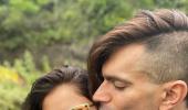 Bipasha-Karan show off their monkey love!