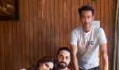 Here's how Ayushmann and Vaani shoot a film!