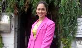 What's Tamannaah doing in Mumbai?