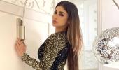 Mouni Rocks the Little Black Dress