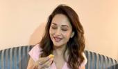 What is Madhuri Dixit eating?