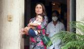 Taimur, Jeh Attend A Birthday Party