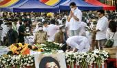 Aamir, Ranbir, SRK at Lataji's funeral