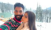 Mouni-Suraj's Honeymoon in Kashmir