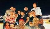 At Farhan Akhtar's Bachelor's Party