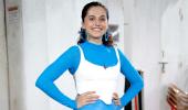 Taapsee's Blue... And She's Thrilled!