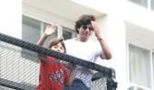 Shah Rukh, AbRam Celebrate Eid