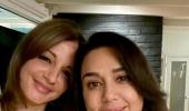 What are Sussanne-Abhay-Preity upto in the US?