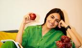 When Mrunal's Tempted By An Apple...