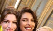 What's Priyanka doing with Anne Hathaway?