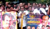 Fans Celebrate Rajinikanth's Birthday