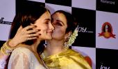 When Rekha Kissed Alia!