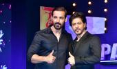 'I was scared to hit Shah Rukh'