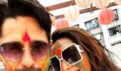 Kiara-Sid's First Holi After Marriage