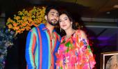 At Gauahar Khan's Baby Shower