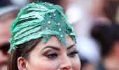 Urvashi Wears Feathers At Cannes!