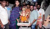 WATCH: Shilpa Brings Ganpati Home