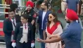 SEE: Parineeti-Raghav's Grand Welcome