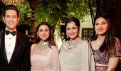 Sania At Parineeti-Raghav's Reception