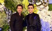 Manoj, Rajkummar Party With SRK