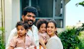 Nayanthara Celebrates New Year With Twins