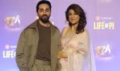 Aditi, Ayushmann Step Out To Watch...