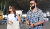 Celebs Arrive For Rakul-Jackky Wedding