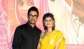 Kiran-Aamir Watch A Movie With...